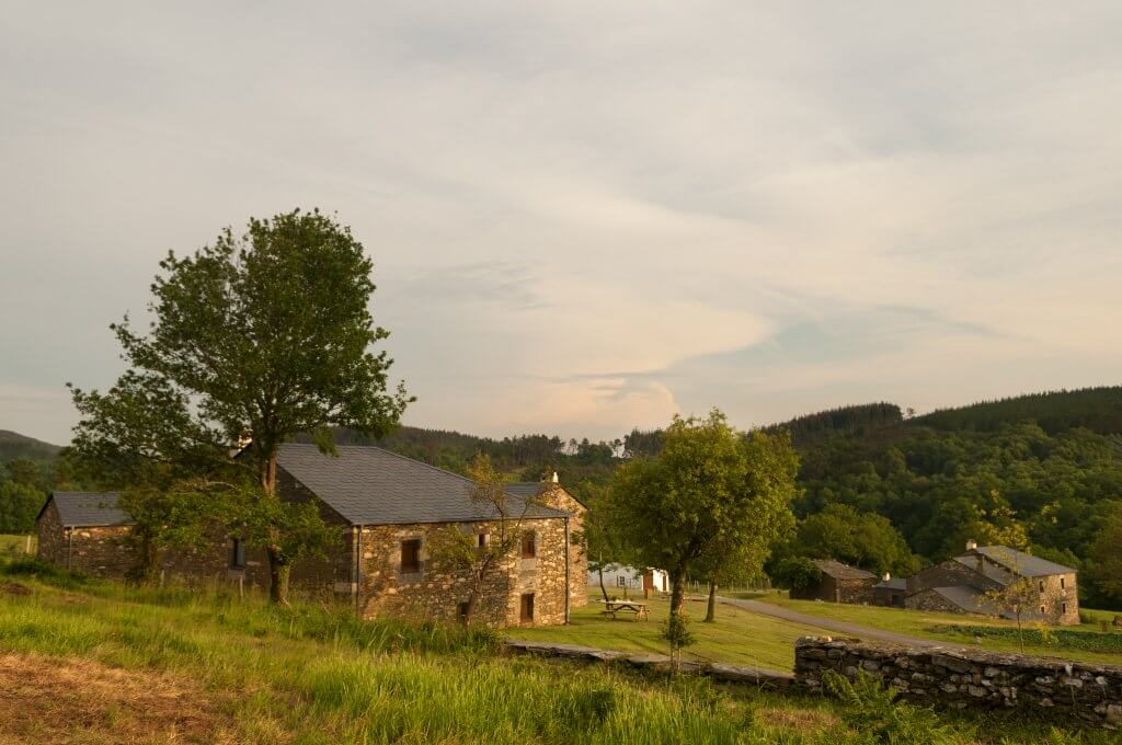 Aldea Etnográfica de Carelle - Atardecer